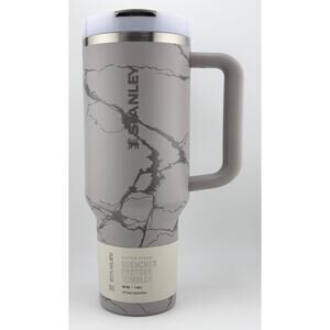 STANLEY QUENCHER PROTOUR FLIP STRAW TUMBLER, 40 OZ- ASH MARBLE